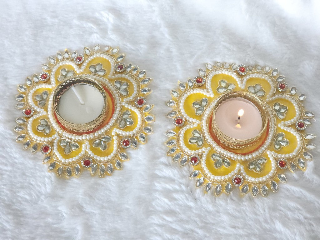 Jardosi Diya - Tea Light Holder