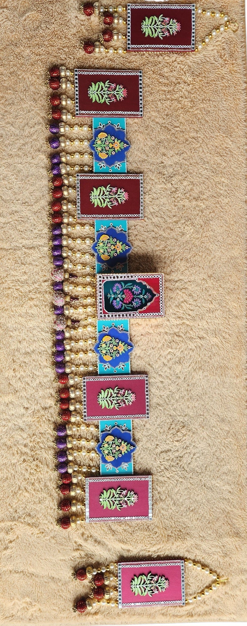 Jharokha Bandharwal / Toran with pair of  hangings