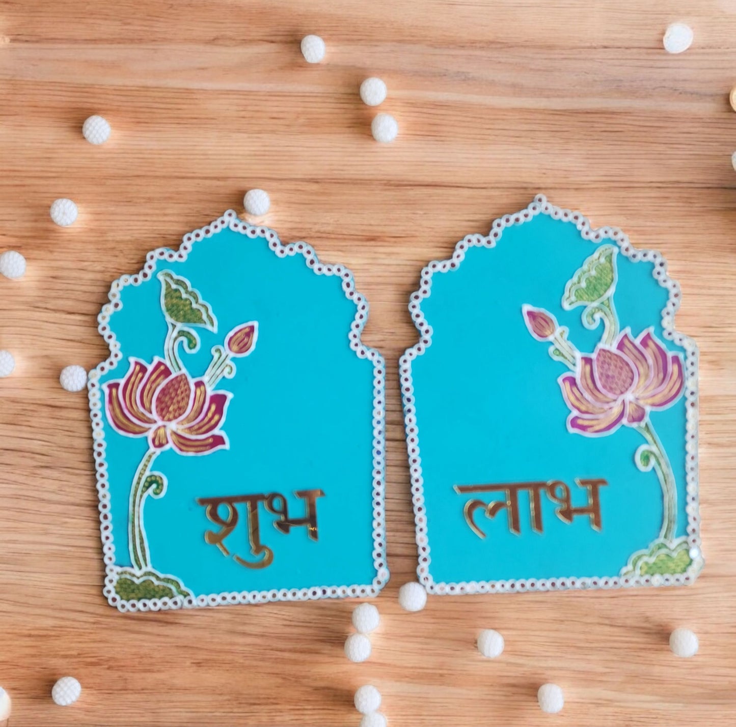 Jharokha Shape Shubh Labh Decor