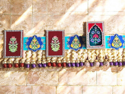 Jharokha Bandharwal / Toran with pair of  hangings