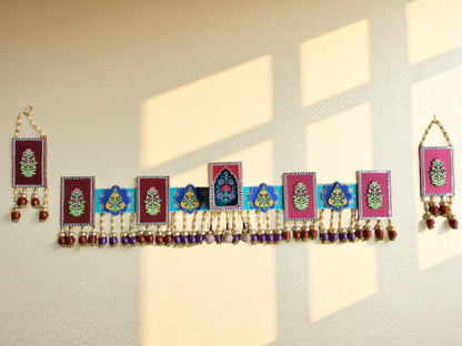 Jharokha Bandharwal / Toran with pair of  hangings