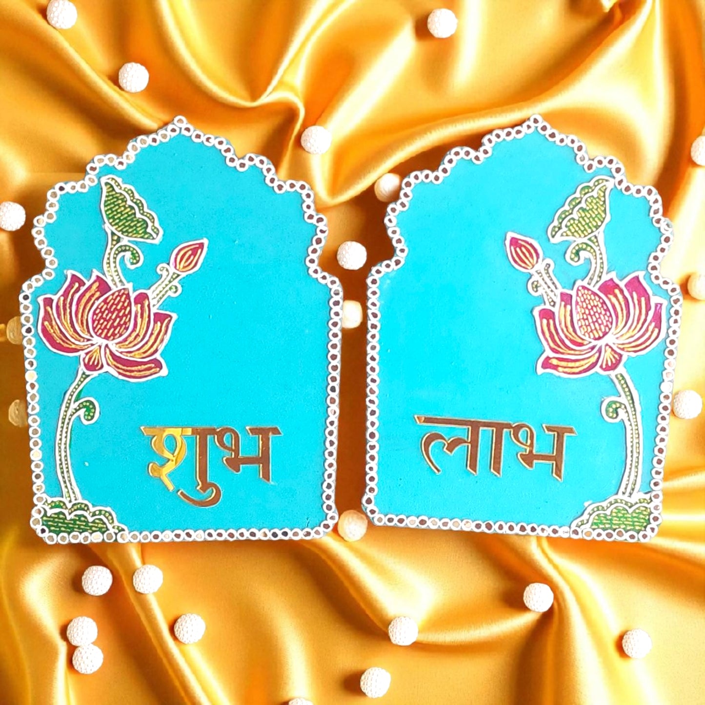 Jharokha Shape Shubh Labh Decor