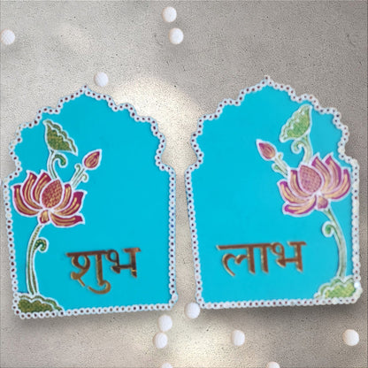 Jharokha Shape Shubh Labh Decor