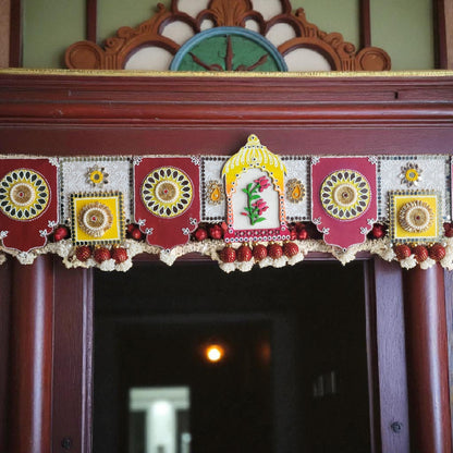 Bandharwar / Toran With Side Hangings
