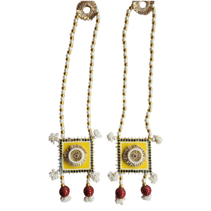 Bandharwar / Toran With Side Hangings