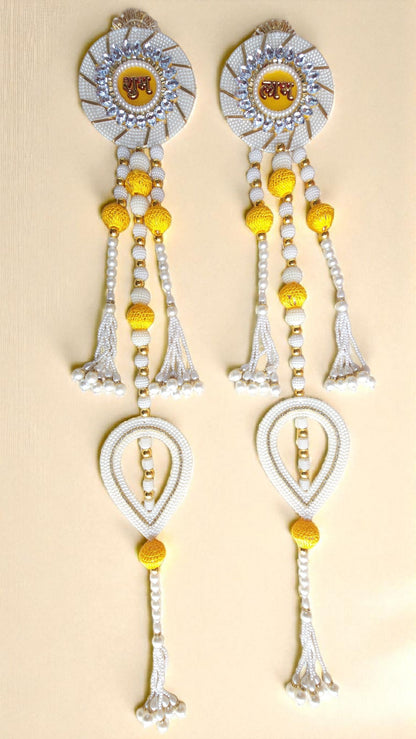 Pearl Shubh Labh Hanging pair