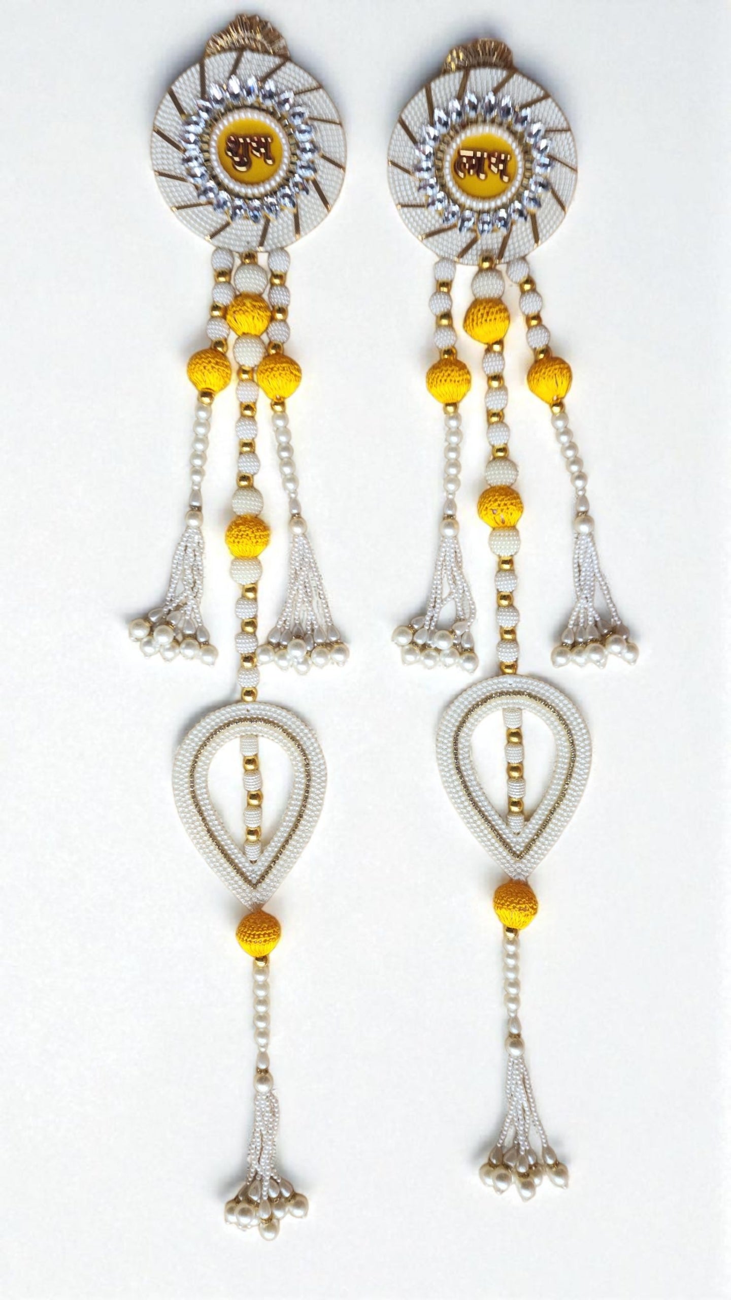 Pearl Shubh Labh Hanging pair