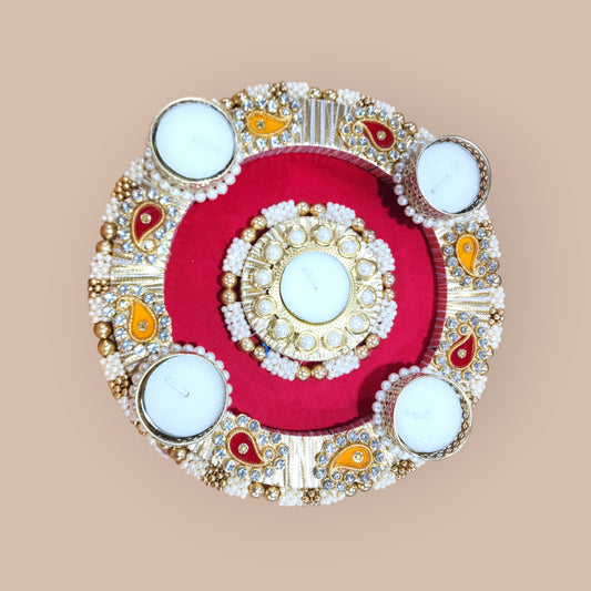 Panchdiya Rangoli Mat
