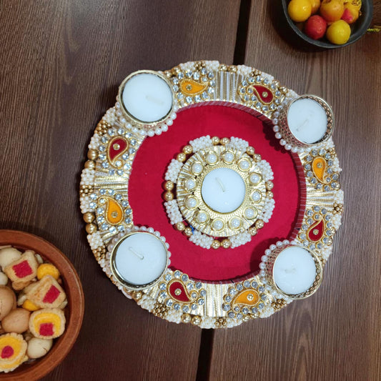 Panchdiya Rangoli Mat